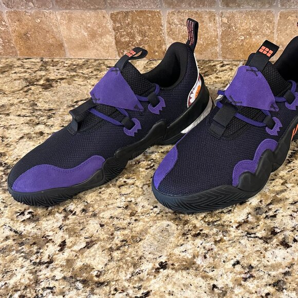 New Adidas Trae Young 1 Boost GZ4627 Purple E11 (E/P) - Picture 3 of 7